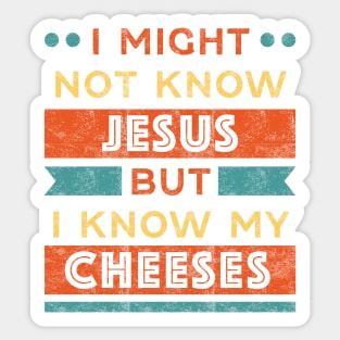 Cheese Lover Sticker